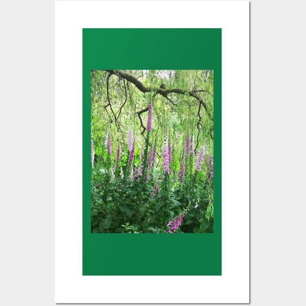 Foxgloves photograph Wall Art by esvb